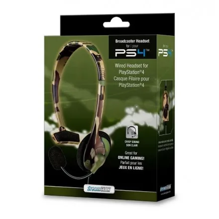Broadcaster Camuflado Dreamgear PS4