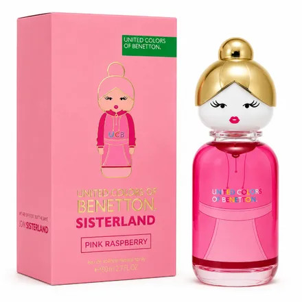 Benetton Perfume Sisterland Pink Raspberry Eau Toilette 80ml