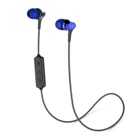 Fone Iluv In-Ear Partyon Air Bluetooth V5.0 Earphone com Microfone e Controle Azul – PTYONAIRBL