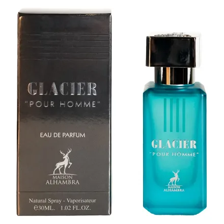 Perfume Maison Alhambra Glacier Pour Homme Eau Parfum Masculino 30ml