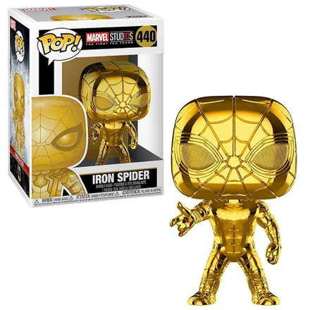 Funko Pop Chrome Marvel Iron Spider 440