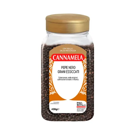 Condimento Cannamela Pepper Grains 400 Gr
