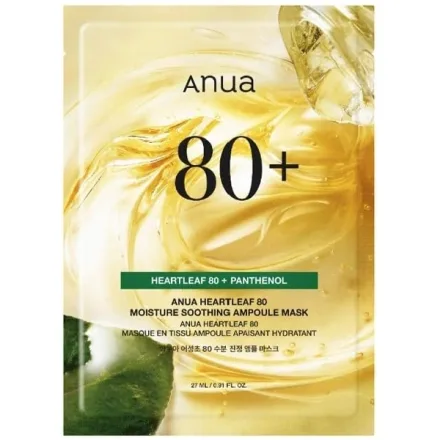 Mascara Facial Anua Heartleaf 80 Plus Panthenol Moisture Soothing 1