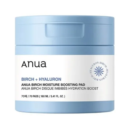 Anua Birch Moisture Boosting Pad Agatres 160ml