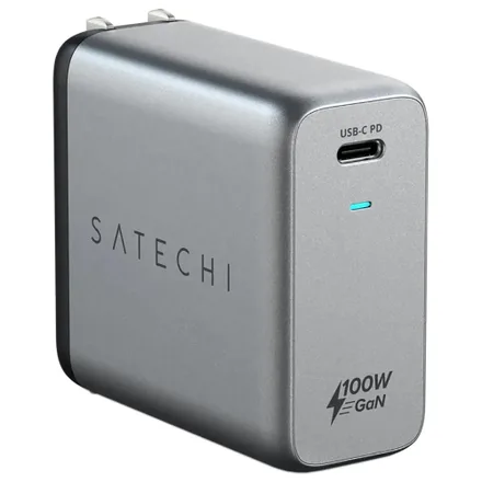 Cargador de Pared Satechi ST-UC100WSM-EU PD USB-C/100W - Space Gray