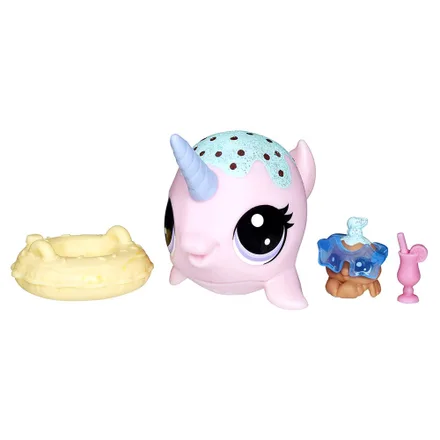 Brinquedo Hasbro Littlest Pet Shop E0465 Pet Pairs Narwhal R
