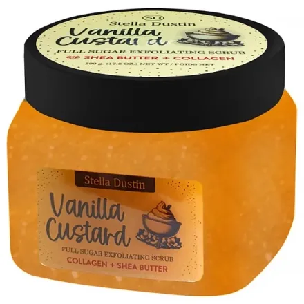 Exfoliante Corporal Stella Dustin Vanilla Custard 500g