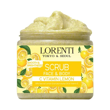 Exfoliante Lorenti Face Body Vitamin Lemon 500ml