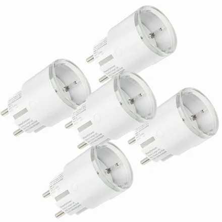 Interruptor Shelly Plug Mtr 3 5 Pack