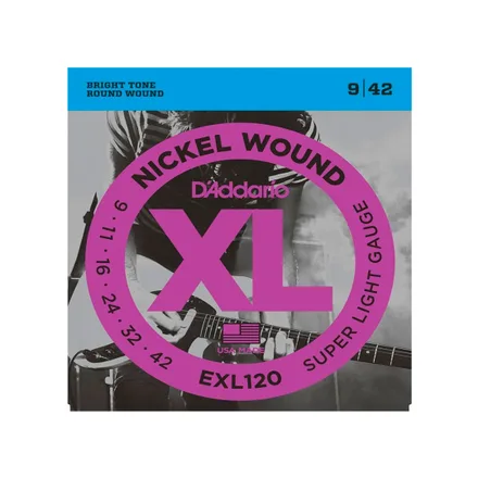 Addario Cuerda Guitarra Xl Sup 42 Light
