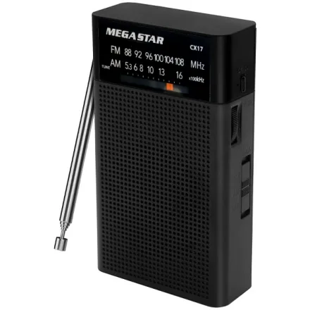 Radio Megastar CX17 Pilha