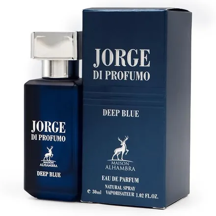 Perfume Maison Alhambra Jorge Di Profumo Deep Blue Eau Parfum Masculino 30ml