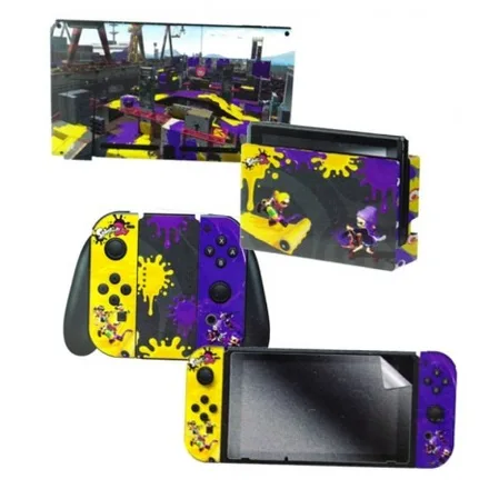 Adesivo Nintendo Switch Splatoon 2 Stand Off 3 Adesivos