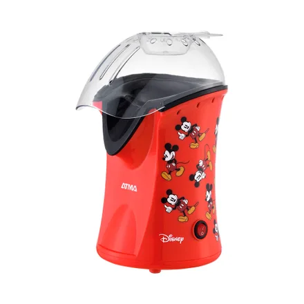 Pipoquera Eléctrica Atma Disney Mickey Poat9801 Py 1200 W 220 V Rojo