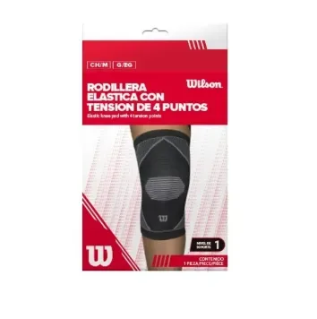 WILSON RODILLERA NEGRO AW706