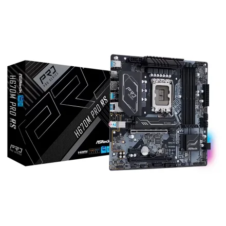 Placa Mae Asrock Pro Rs Socket Lga 1700 Chipset H670 Atx