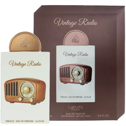 Perfume Unissex Lattafa Vintage Radio Edp 100ml