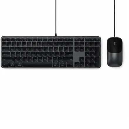 Teclado Plus Mouse Satechi St Slim Clx 3 Wired Combo