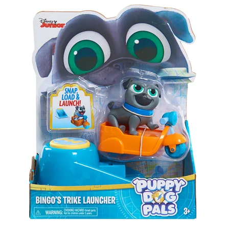 JUGUETE DISNEY JUNIOR PUPPY DOG PALS BINGO’S TRIKE LAUNCHER 94020 – 94112