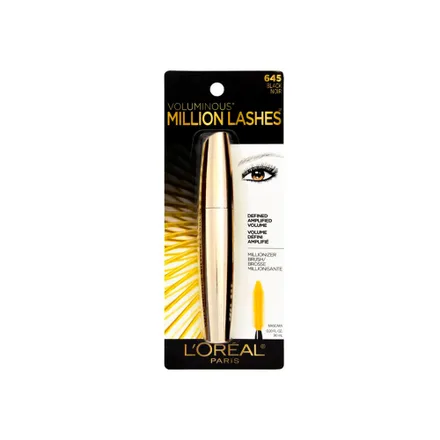 Rímel Loreal Voluminous Million Lashes Black