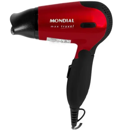 Secador Cabelo Mondial Max Travel Sc 10 Watts 127 50