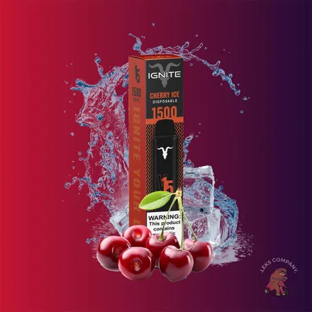Vape Descartavel Ignite V15 1500 Puffs Lychee 5 Nicotina