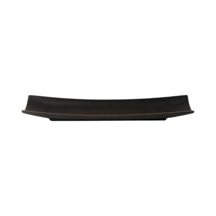 Bandeja De Cerámica Life Home Bcr 70861 38 Cm Negro