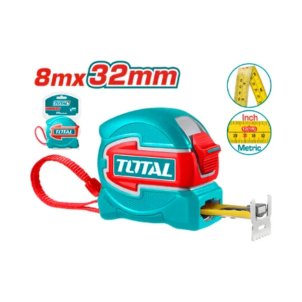 Cinta Metrica Acero Total 8
