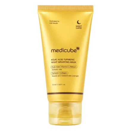 Mascara Facial Noturna Medicube Kojic Acid Turmeric Night Wrapping 75ml