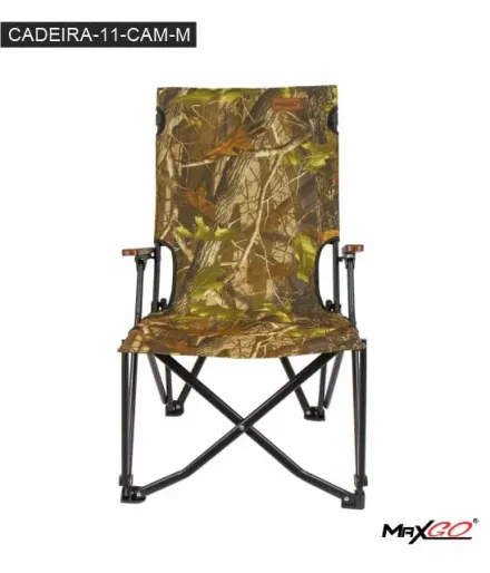 Maxgo Silla Plegable Cadeira 11 Cam Camuflado
