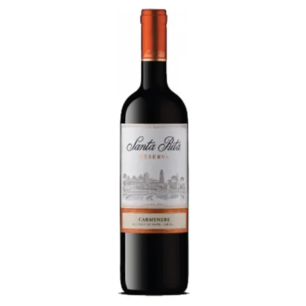 Vino Chileno Santa Rita Reserva Carmenere 750ml