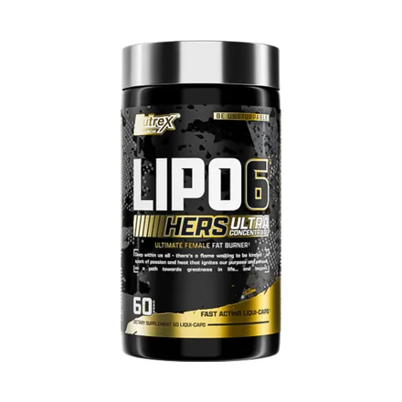 Lipo 6 Hers Nutrex Ultra Concetrate 60 Capsulas