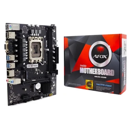 Placa Mae Afox Ma V2 Ddr 5 Socket Lga 1700 Chipset B760 Atx
