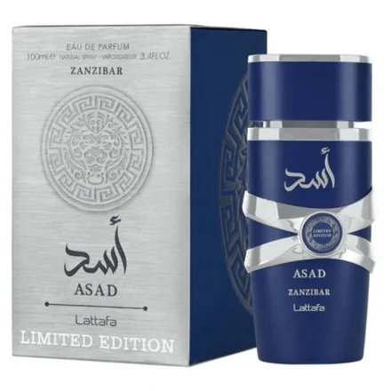Perfume Lattafa Asad Zanzibar Limited Eau Parfum Masculino 100ml