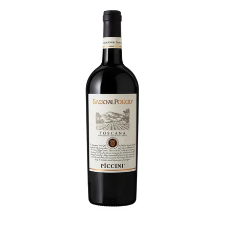 Vino Italiano Sasso Al Poggio Toscana 750ml