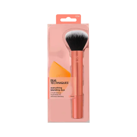 REAL TECHNIQUES KIT DE BROCHA + ESPONJA EVERYTHING BLENDING DUO