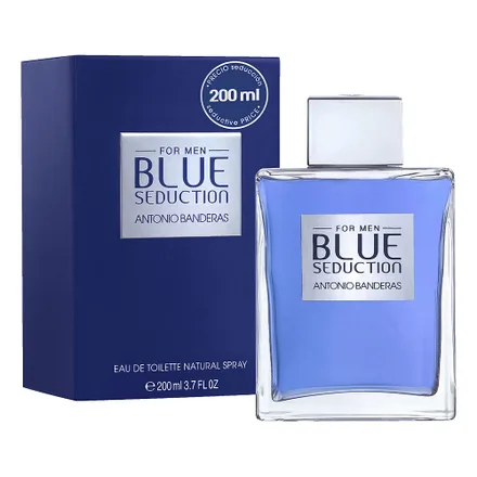 Blue Seduction Masc Edt 200ml