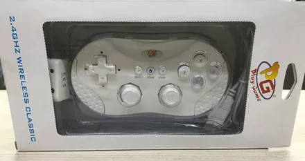 CONTROLE WII CLASSIC S/FIO PG BRANCO