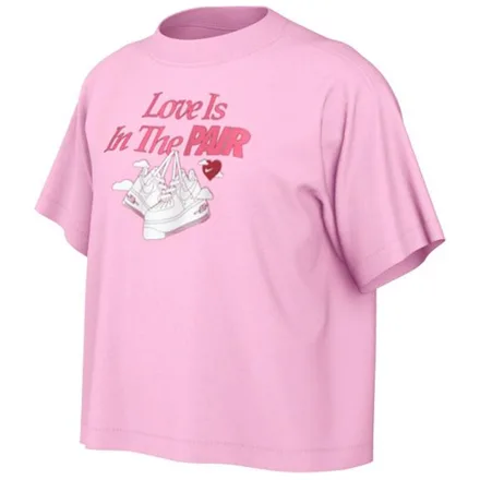 Camiseta Nike Infantil Feminino FN9687629 S – Rosa