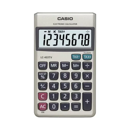 Calculadora Casio LC-1000TV - Silver