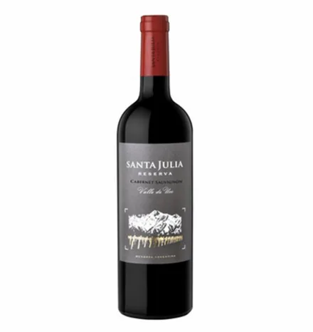 Vino Argentino Tinto Santa Julia Reserva Cabernet Sauvgnon 750ml