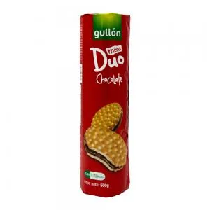 Bolacha Gullon Mega Duo Recheio Chocolate 500g