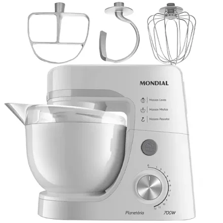 Batedeira Mondial Bp 03 12 Velocidades 700 Watts 50