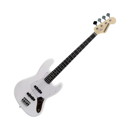 Pack Bajo Eléctrico Freeman Rockstar White