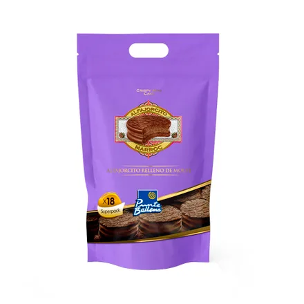 Alfajor Punta Ballena Alfajorcito Marroc 360 Gramos