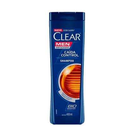 Shampo Clear Men Anticaspa Caida Control 400ml
