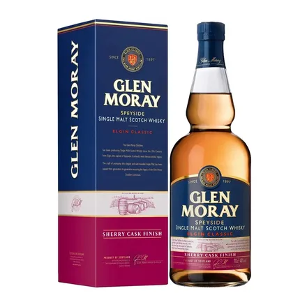 Whisky Glen Moray Sherry Cask Finish Con Caja 700ml
