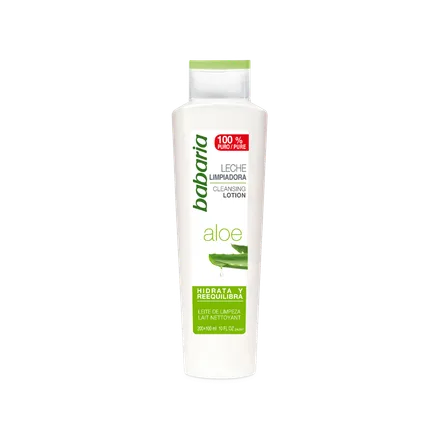 Babaria Leche Limpiadora Facial Aloe Vera 300ml