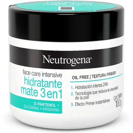 Facial Neutrogena Hidratante Mate 3 En 1