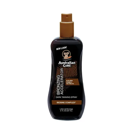 Bronceador Australian Gold Accelerator Spray Gel Bronzer 237ml